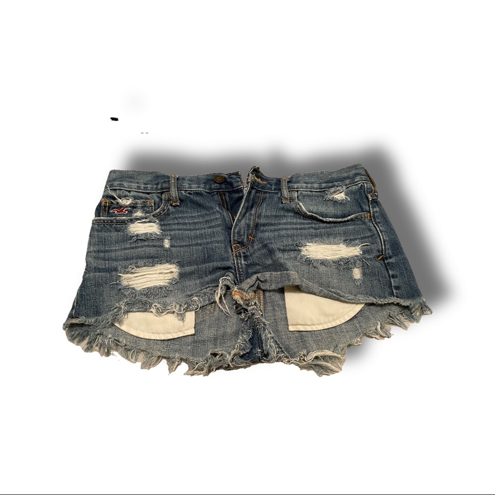 VINTAGE RAW LOW RISE HOLLISTER SHORTS